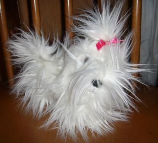 Battat Shih Tzu Maltese Plush Shihtzu Stuffed Animal Toy White Puppy