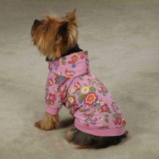 SMALL chi yorkie poodle maltese DOG HOODED SWEATSHIRT SWEATER clothes