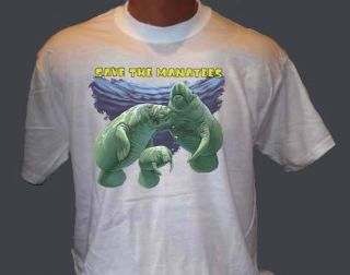 Manatees Save The Manatees T Shirt