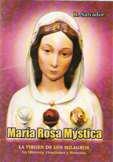 Maria Rosa Mistica Libro Catolico Oraciones Novenas