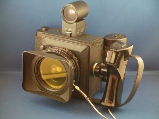 Mamiya Press Flat Top w50mm f 6 3 Lens Viewfinder 6x9 Rollfilm Holder