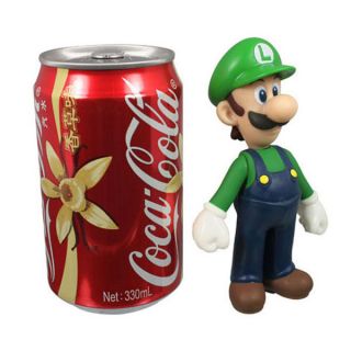Nintendo Super Mario Bros Luigi Action Figure Toy Green