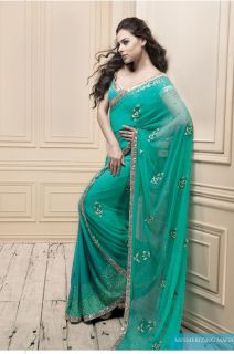 Indian Bollywood Designer Manish Malhotra Designer Saree Sari X130