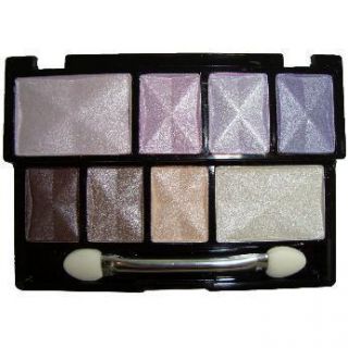 Marion 8 Color Shimmer Eye Shadow Palette Purple Plum Chocolate Brown