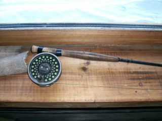 Cortland Fly Rod Reel and Line 3 4 WT 7 Ft