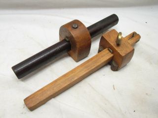 Vintage Wood Gauge Tools