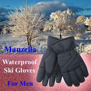 Manzella Waterproof Breathable Ski Gloves 40g Thinsulate Insulation