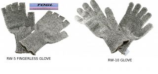 Manzella Mens Ragg Wool Fingerless w Fingers Glove L XL