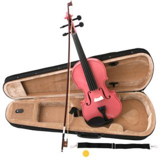 New 4 4 Pink Maplewood Spruce Violin Fiddle wCASE Bow