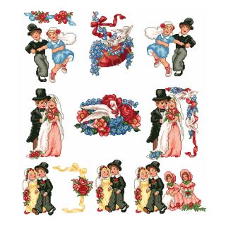 ABC Designs Love Marriage 9 Machine Embroidery Cross Stitch Designs 5