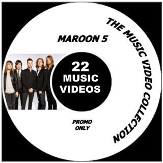 Maroon 5 DVD The Promo Music Video Collection 22 Music Videos
