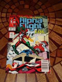 Alpha Flight 68 March 1989 Marvel Comic Book Dreamqueen