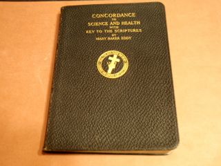 1916 Concordance Science Health w Key Mary Baker Eddy
