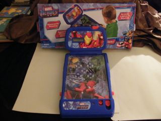 Marvel Heroes Electronic Pinball Machine Comes with Box