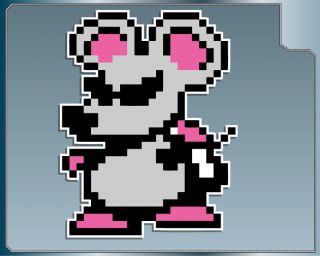 Mouser from Super Mario Brothers 2 Vinyl Decal Sticker