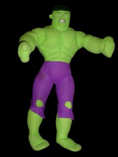 2003 Kellytoy Marvel Movie Green Hulk Stuffed Toy Doll