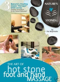 Hot Stone Mani Pedi Spa Massage Video DVD Certificate