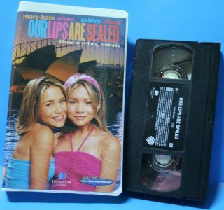 Mary Kate and Ashley Our Lips Are Sealed VHS Video Tape Family