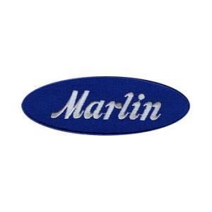 Marlin Logo Patch Shooting Gun Lever Action Rifle 22 30 30 45 357 44