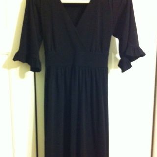 Olian Black Maternity Dress Size M