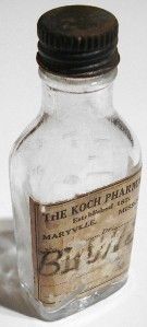 The Koch Pharmacy Medicine Bottle Vial Maryville MO