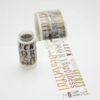 Washi Tape paper masking tape 100cm Blessing Words J 310 Buy Get More