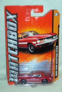 Matchbox 2012 MBX Old Town 1968 Ford Mustang GT CS