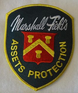 Marshall Fields Asset Protection Shoulder Patch