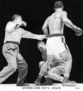 Boxing Max Schmeling KOs Joe Louis Yankee Stadium