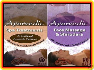 Ayurvedic Spa Facial Ayurveda Massage Video 2 DVD Set