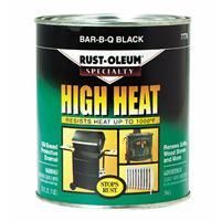 BBQ Black High Heat Enamel Paint by Rustoleum 7778 502