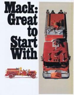 Medford Fire Department Mack Truck Massachusetts Ad