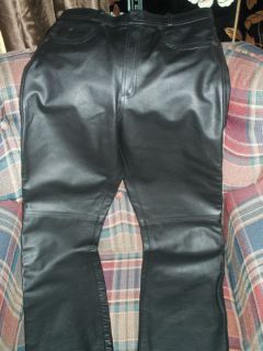 Means Leather Motorcycle Jeans NWOT