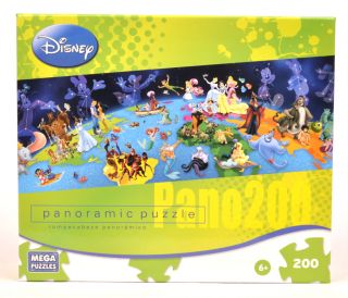 Mega Brands Disney World of Disney Panorama 200 Jigsaw
