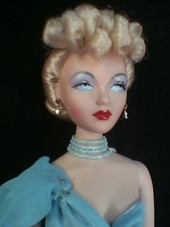 Ashton Drake Mel Odoms Gene Marshall Doll Blue Goddess Marilyn