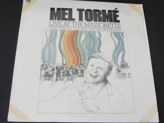 Mel Torme Live at The Maisonette Atlantic Records LP