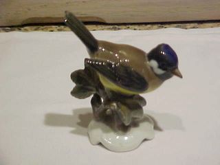 Rosenthal Meisel Sparrow Bird on Branch Porcelain Figurine 850