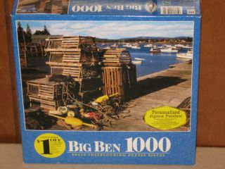 Bernard Me Big Ben 1000 PC MB Puzzle 1999 New SEALED