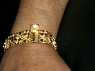 Mens 14 KT Gold Bracelet