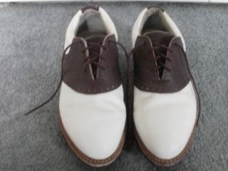 Mens Golf Shoes Reebok Saddle Shoe Size 10 D
