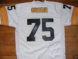 Mean Joe Greene Autographed Authentic Jersey Pittsburgh Steelers