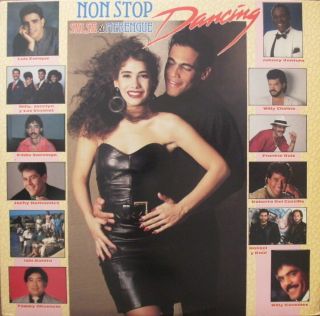 LP Latin Non Stop Salsa Merengue Dancing 1988 CBS Records DIL 80034
