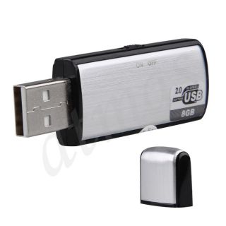8GB USB Flash Memory Stick Digital Voice Recorder WAV