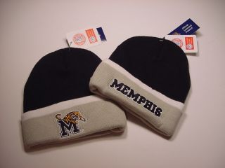 Memphis Tigers Knit Beanie Cap NCAA Apparel New with Tag