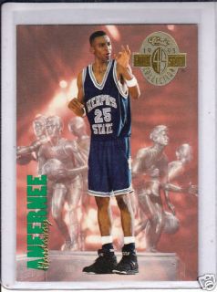 1993 Classic 4 Sport Anfernee Hardaway RC Memphis Tigers