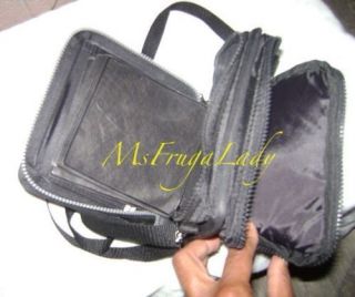 It Disc Holder Storage Organizer Wallet Black Gray Mesh Bag