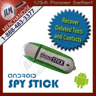 Stick Android Cell Data Spy Recover Deleted Text Messages Robot