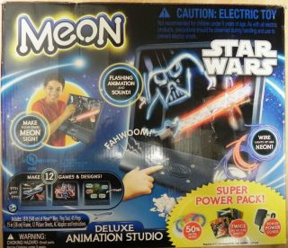 New Meon Deluxe Animation Studio with Star Wars Meon Booster Pack