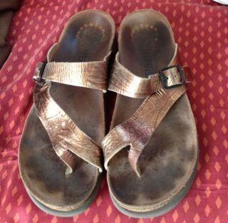 Mephisto Bronze Womens Sandals Size 41