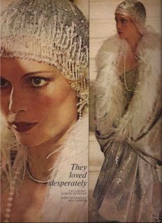 Fashion Editorial Redford MIA Farrow The Great Gatsby 1973